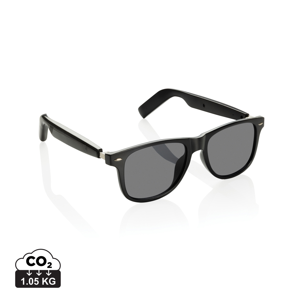 Lunettes audio à personnaliser avec IA Miro Noir