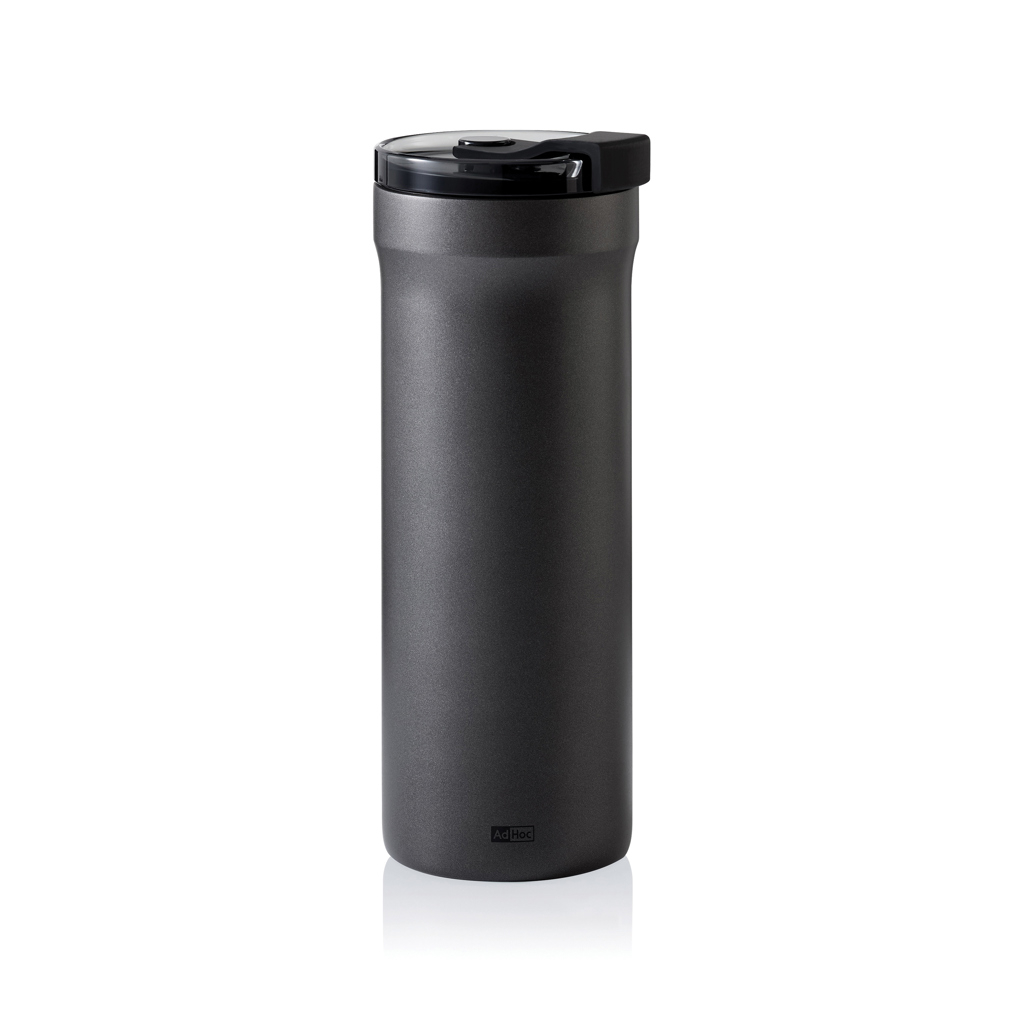 Mug isotherme promotionnel 500 ml Pulse Gris