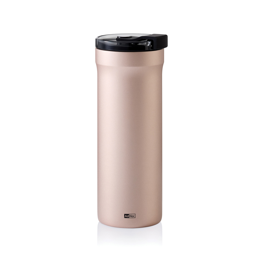 Mug isotherme promotionnel 500 ml Pulse Marron