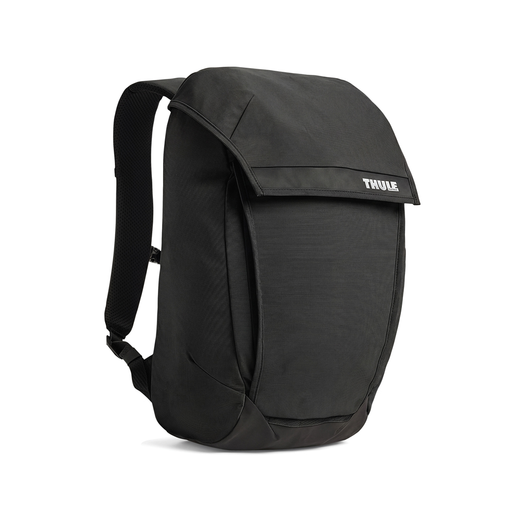 Sac à dos publicitaire à rabat magnétique Thule Paramount Noir