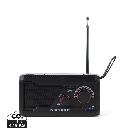 Radio d'urgence à personnaliser 4000 mAh Titan