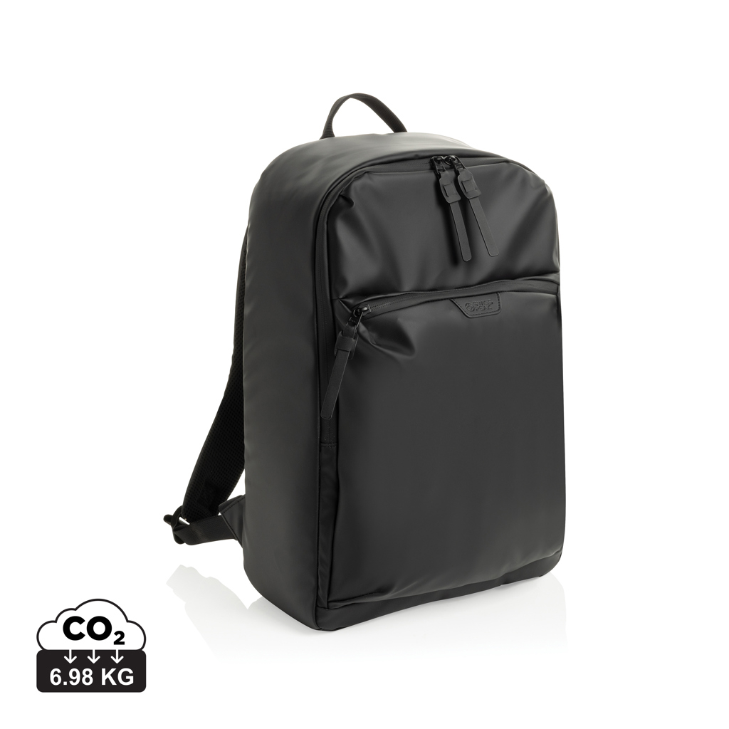 Sac à dos ordinateur 16" promotionnel passant bagage Oslo Noir
