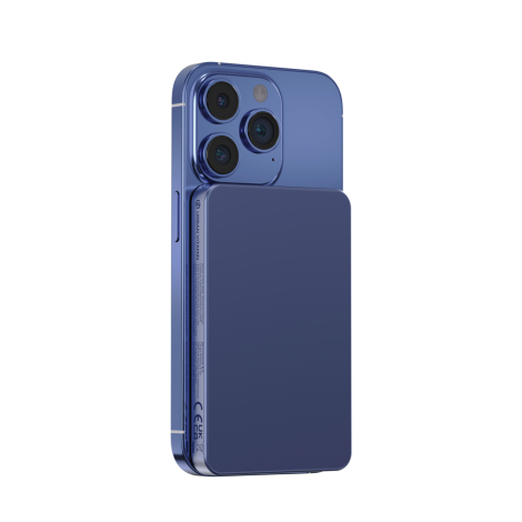 Powerbank magnétique à personnaliser 5000 mAh Marin