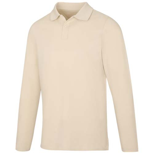 Polo publicitaire manches longues hommes 200g - OAKVILLE Grès