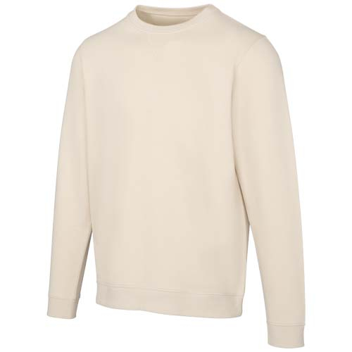Sweat unisexe publicitaire 280 g/m² recyclé Jasper Grès