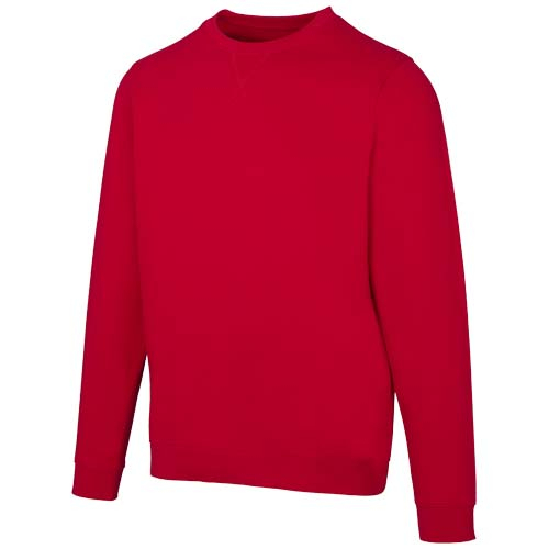 Sweat unisexe publicitaire 280 g/m² recyclé Jasper Rouge