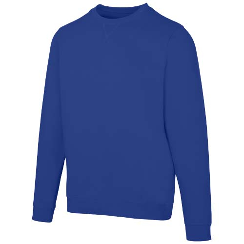 Sweat unisexe publicitaire 280 g/m² recyclé Jasper Bleu
