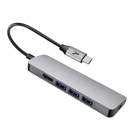 Hub USB-C 5 en 1 publicitaire - Noshuku