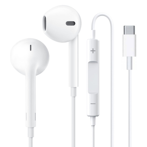 Écouteurs filaires publicitaires USB-C avec boîtier - Oto