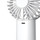 Vue rapprochée du port USB Type-C situé au dos du ventilateur pour la recharge. Vue rapprochée du port USB Type-C situé au dos du ventilateur pour la recharge.