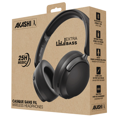 Packaging du casque Bluetooth 5.4.