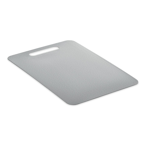 Planche à découper inox 34 × 23 cm personnalisée Plati +