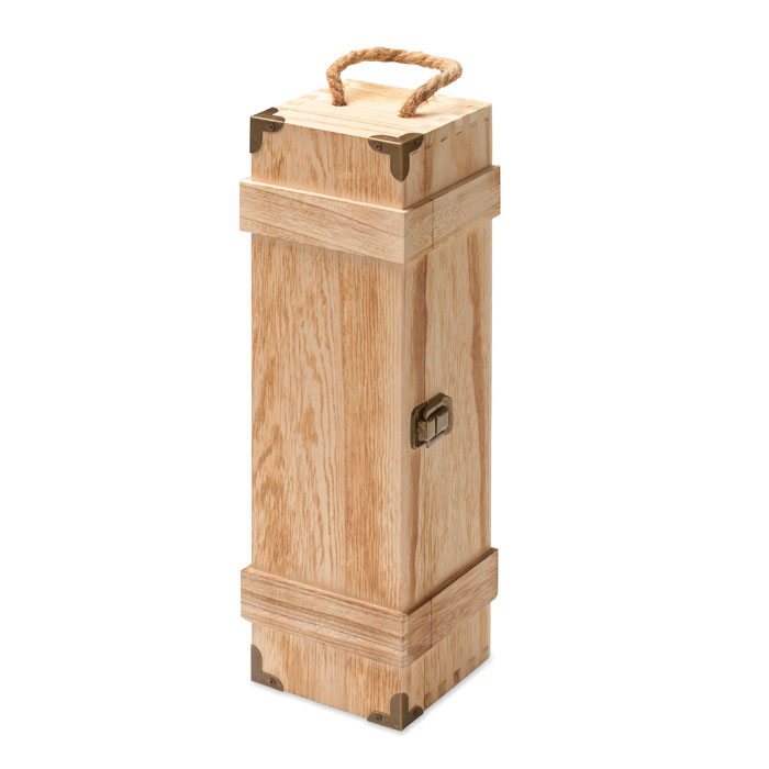 Coffret à vin promotionnel en bois Vinbox + Bois