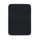 Vue arrière de la pochette 14 pouces, montrant sa surface noire unie, ses angles arrondis et son format rectangulaire. Vue arrière de la pochette 14 pouces, montrant sa surface noire unie, ses angles arrondis et son format rectangulaire.
