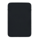 Le dos de la pochette apparaît entièrement uni, avec une surface noire lisse et une silhouette rectangulaire aux contours arrond Le dos de la pochette apparaît entièrement uni, avec une surface noire lisse et une silhouette rectangulaire aux contours arrond