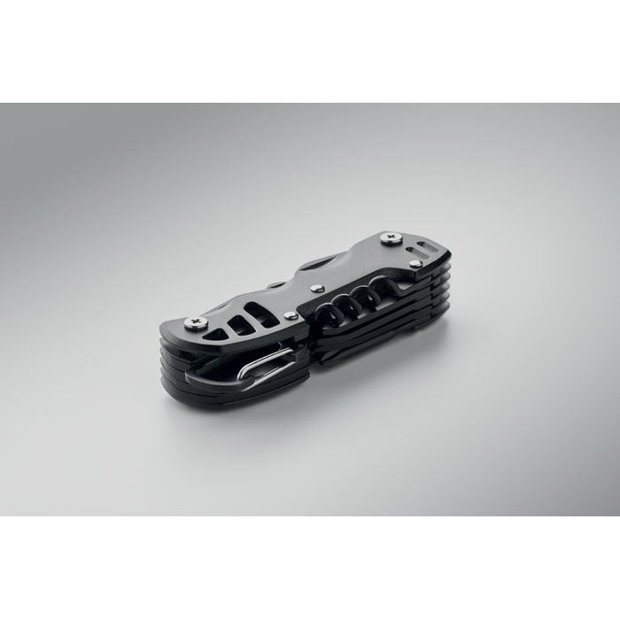 Couteau de poche publicitaire 13-en-1 Mytool Noir