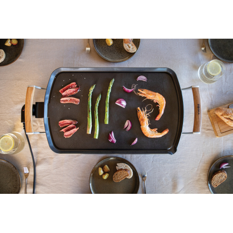 Plancha électrique personnalisée 35 × 56 cm Pro