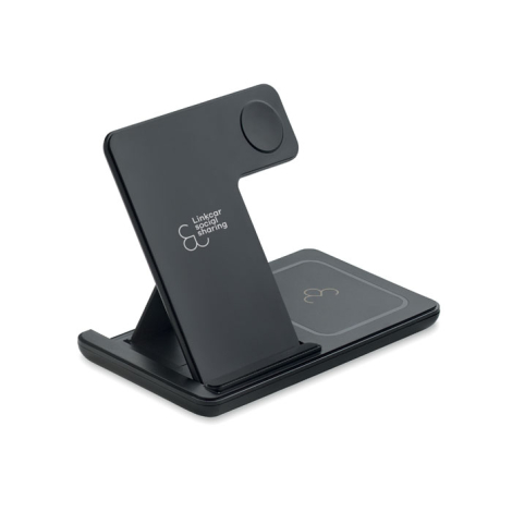 Station de charge 3-en-1 pliable à personnaliser Dock3