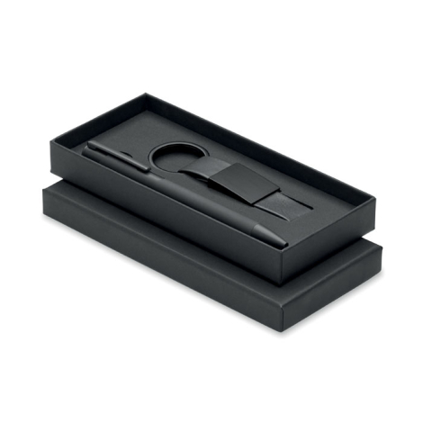 Coffret stylo et porte-clés promotionnel Escri Set