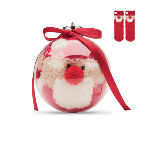 Chaussettes Père Noël publicitaires taille M Snug M