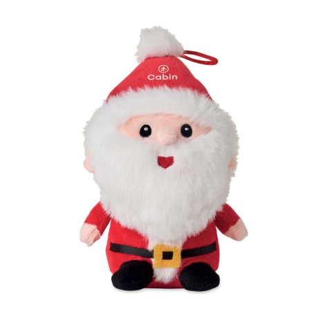 Peluche Père Noël personnalisée à suspendre Gleeful