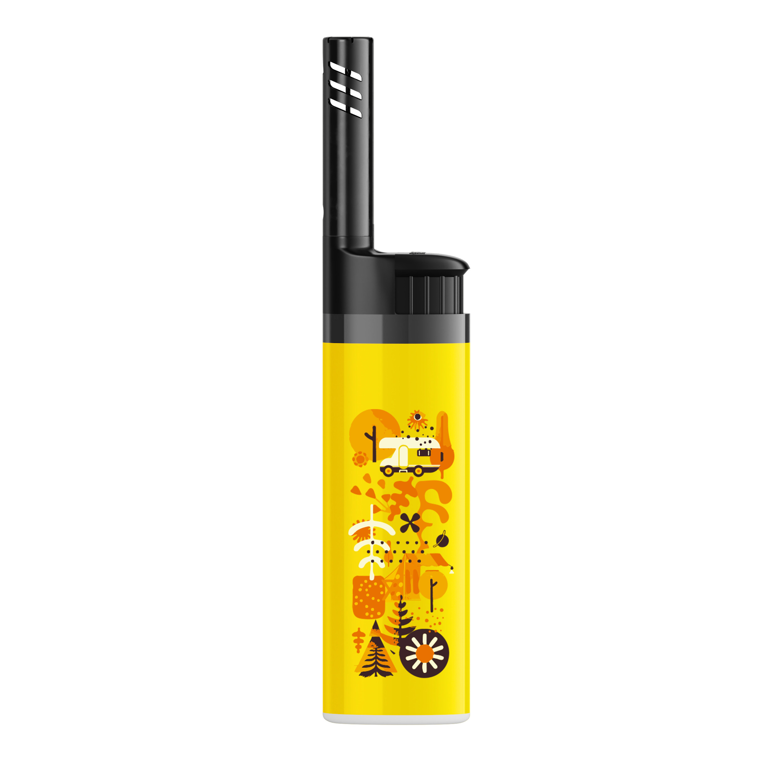 Briquet BIC® EZ Reach™ à personnaliser Jaune