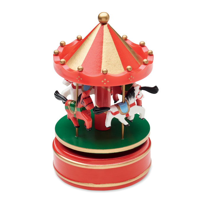 Boîte à musique carrousel personnalisable Whirly Multicolore