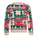 Pull de Noël publicitaire tricoté S-M Shimis Pull de Noël publicitaire tricoté S-M Shimis