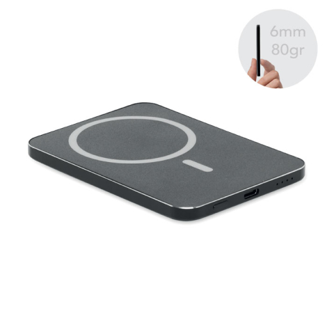 Powerbank magnétique publicitaire 5000 mAh Slimvolt