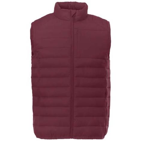 Bodywarmer publicitaire recyclé homme avec poche poitrine Pallas