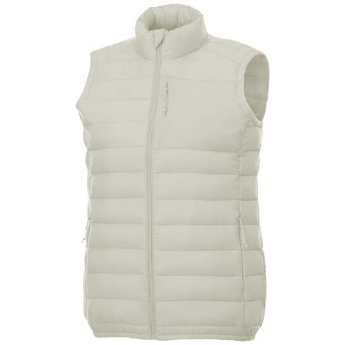 Bodywarmer promotionnel femme recyclé coupe ajustée Pallas Grès