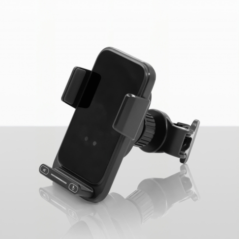 Support de téléphone voiture publicitaire chargeur sans fil 15 W