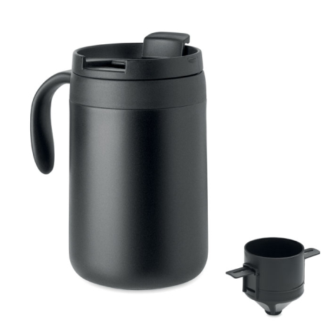Mug 450 ml à personnaliser avec filtre à café Cafetito