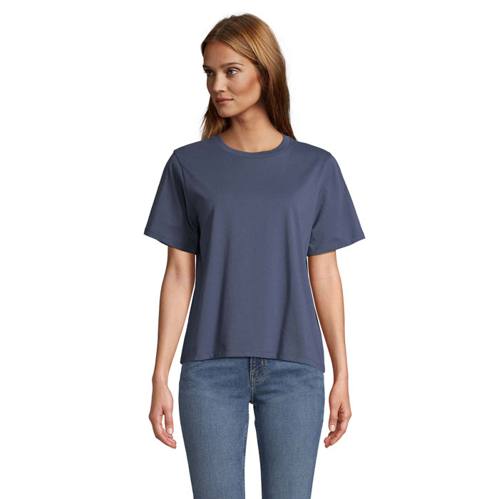 T-shirt femme personnalisable coton bio 150 g/m² Legend Denim