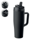 Gobelet 900 ml personnalisé avec paille 2-en-1 Atlanta