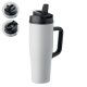 Gobelet 900 ml personnalisé avec paille 2-en-1 Atlanta