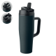 Gobelet 900 ml personnalisé avec paille 2-en-1 Atlanta