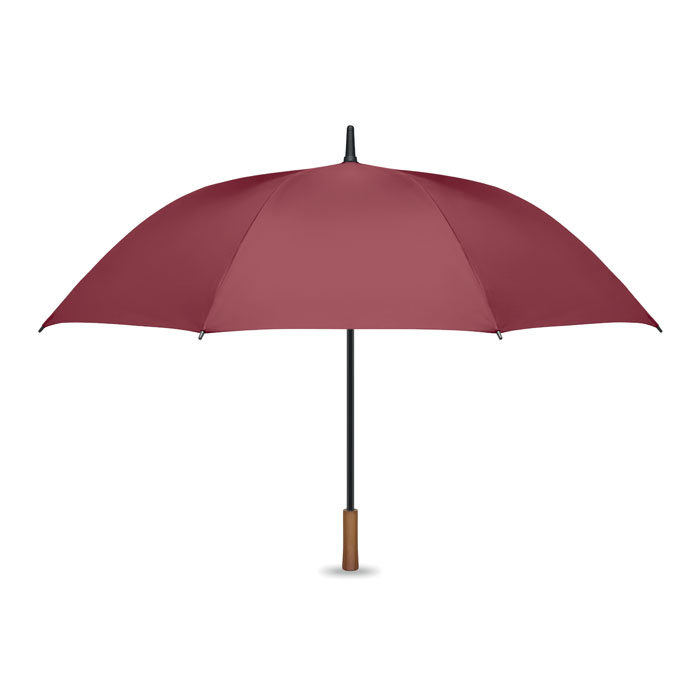 Parapluie droit 27" à ouverture auto à personnaliser Rayna Bordeaux
