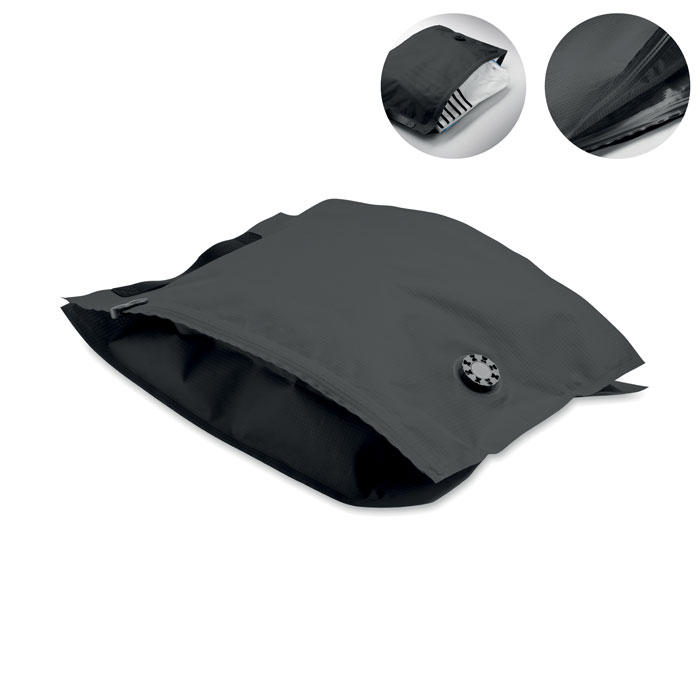 Sac de compression sous vide 10 L personnalisable Flow Noir
