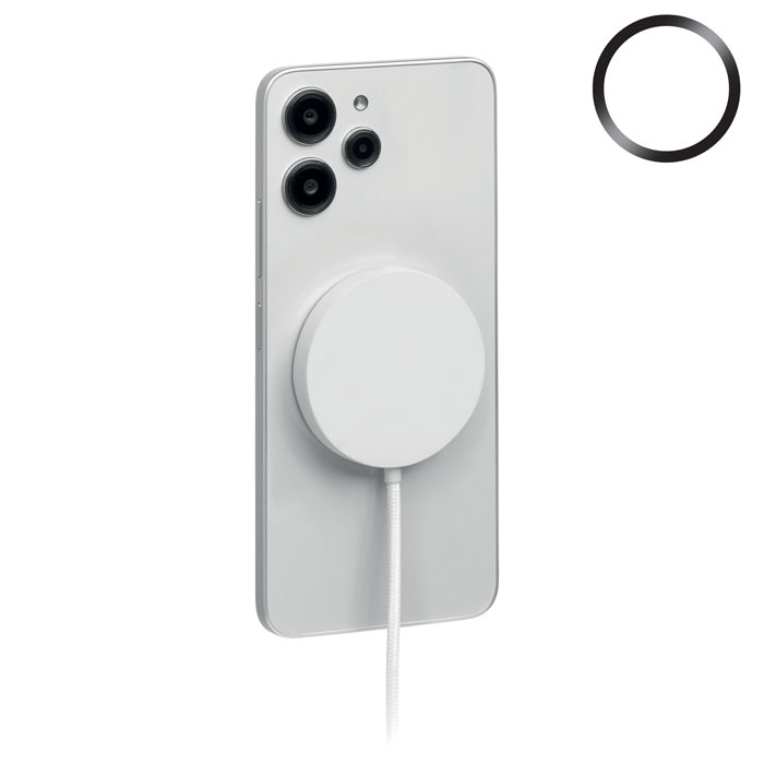 Chargeur magnétique 25W à personnaliser Cicless Blanc