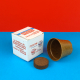 Kit de plantation publicitaire Paysan Breton composé d'une boîte cubique en papier ensemencé imprimée, d'un pot biodégradable co Kit de plantation publicitaire Paysan Breton composé d'une boîte cubique en papier ensemencé imprimée, d'un pot biodégradable co