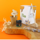 Coffret cadeau autour des abeilles personnalisé AGROHILL, comprenant un pot de miel, une coupelle de culture avec une figurine d Coffret cadeau autour des abeilles personnalisé AGROHILL, comprenant un pot de miel, une coupelle de culture avec une figurine d