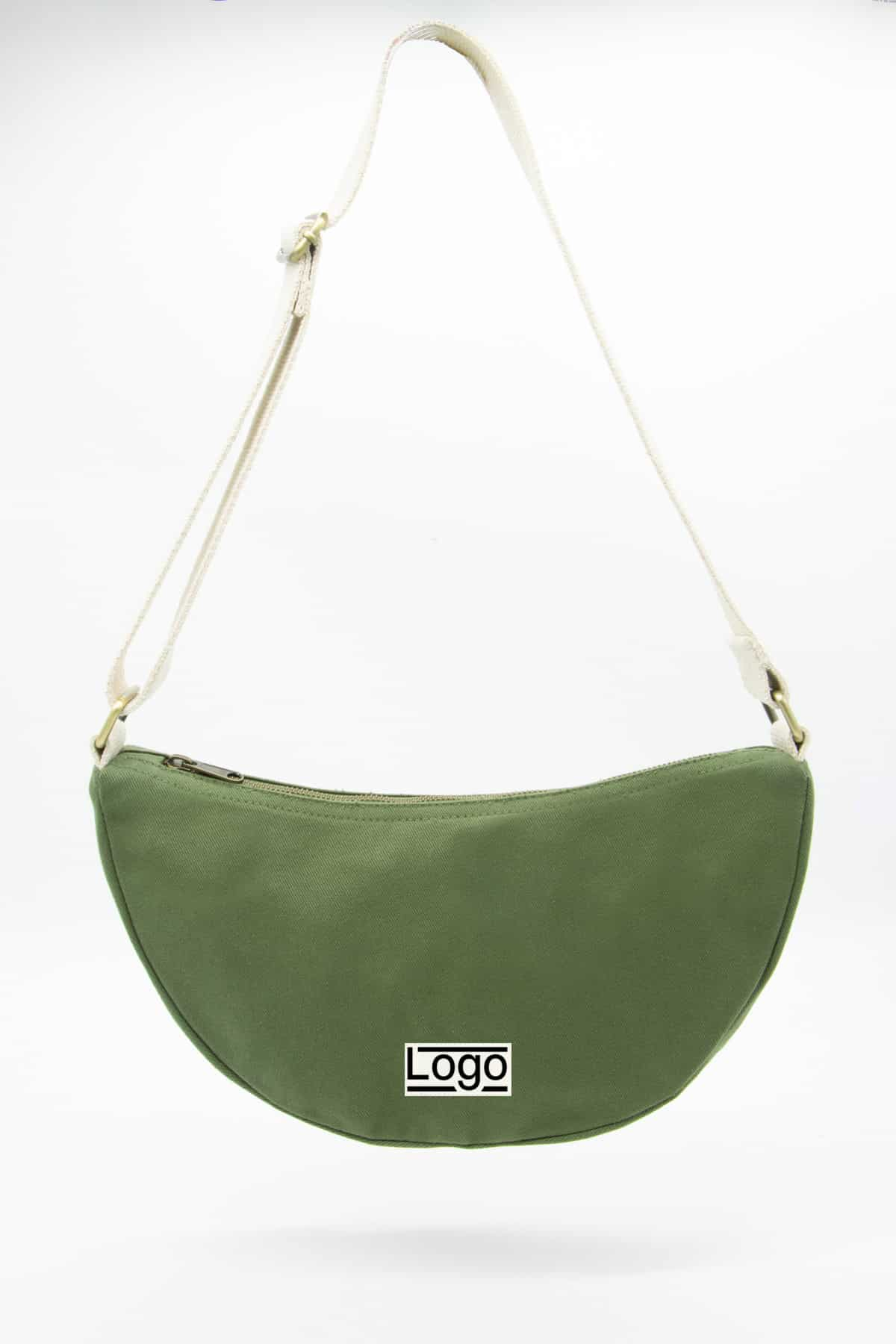Sac demi-lune publicitaire Inès Olive