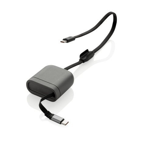 Câble USB-C rétractable personnalisable 100 W Spira