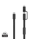 Câble de charge 2-en-1 promotionnel tressé 60 W Arc Câble de charge 2-en-1 promotionnel tressé 60 W Arc