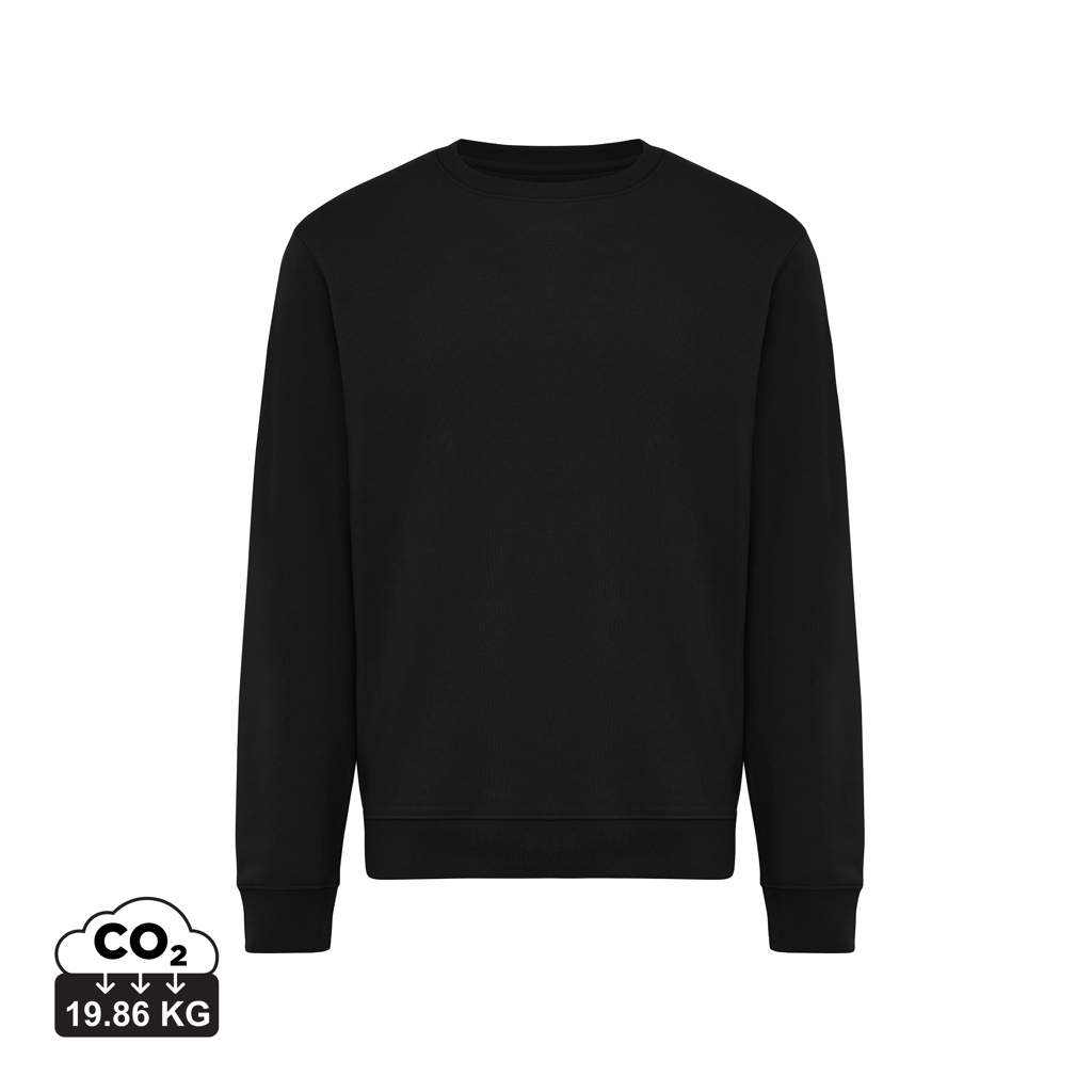Sweat col rond promotionnel mixte 340 g/m² Torla Noir