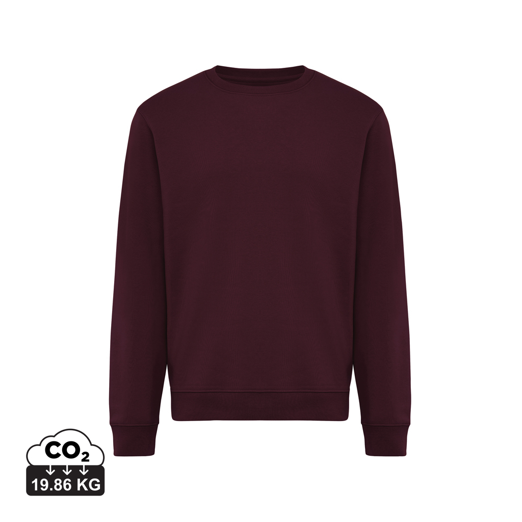 Sweat col rond promotionnel mixte 340 g/m² Torla merlot