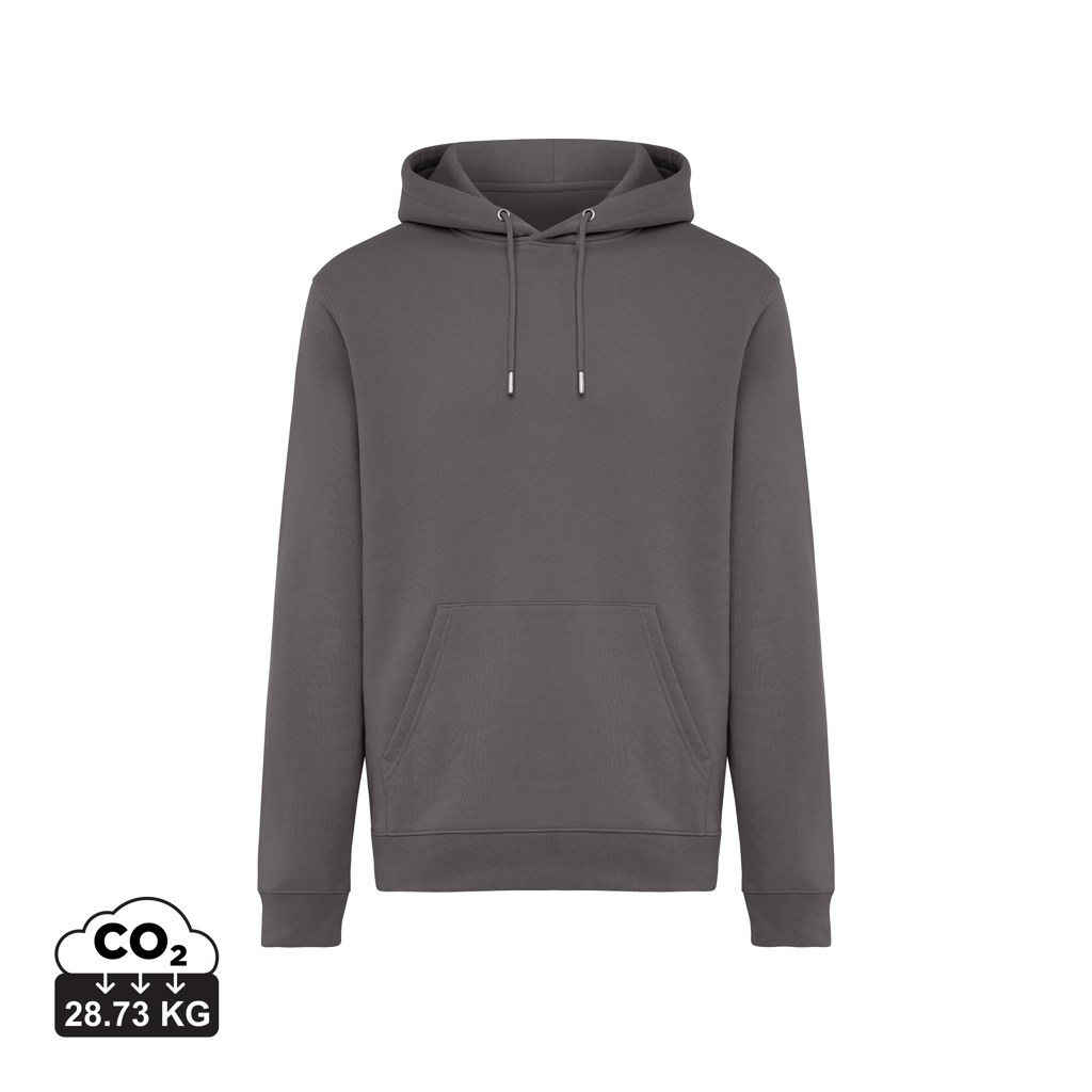 Sweat à capuche mixte 340 g/m² personnalisé Joshua anthracite