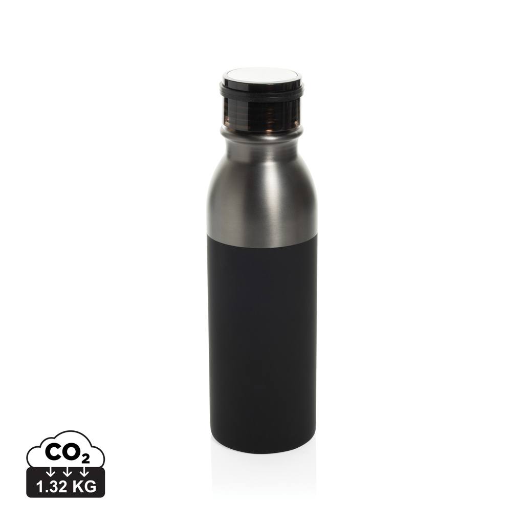 Gourde bicolore à personnaliser 780 ml Duoloop Noir