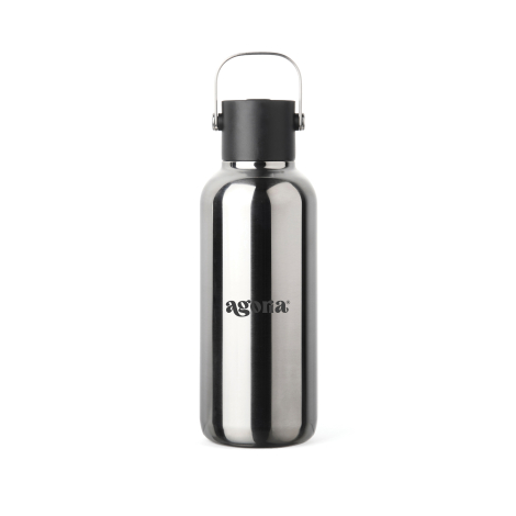 Gourde isotherme publicitaire 600 ml avec paille Cael